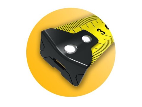 Miara zwijana 5m Komelon [MPLT55] ze skalą dwustronną i wzmocnionym zaczepem