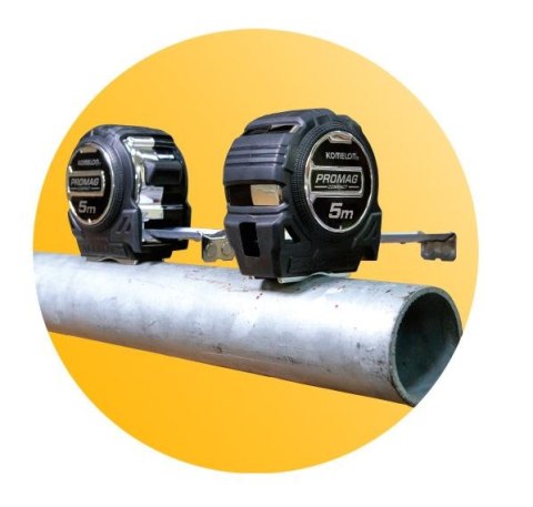 Miara zwijana 8m Komelon [MPR85], Pro Mag z zaczepem magnetycznym