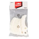 Noże zakrzywione z tworzywa 12szt. do głowicy tnącej 199868-0, Makita [199870-3]