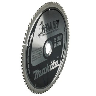 Piła tarczowa do aluminium, PVC, laminatów, 260/30mm, 80 zębów, SPECIALIZED Makita [B-33320]
