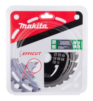 Piła tarczowa do cięcia drewna 185/30/1,45mm, 24 zęby, SPECIALIZED EFFICUT T.C.T., Makita [E-08676]