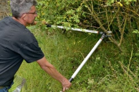 Sekator dwuręczny, dźwigniowy do gałęzi 850mm, Bahco [P173-SL-85]