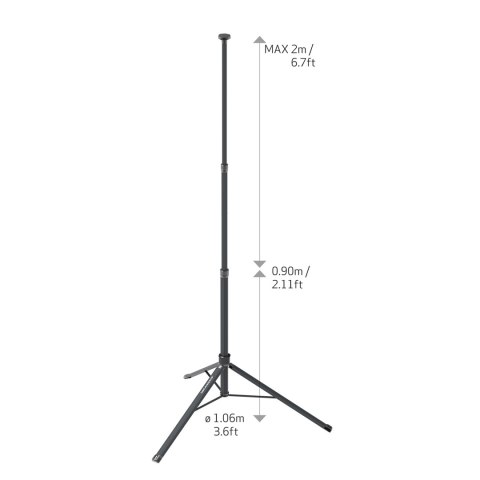 Statyw teleskopowy 0,9-2m do lamp TRIPOD 2M Scangrip [03.5685]