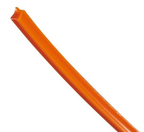 Żyłka tnąca nylonowa kwadratowa PLUS, średnica 2,4mm, długość 206m, Makita [E-02820] do kos i podkaszarek