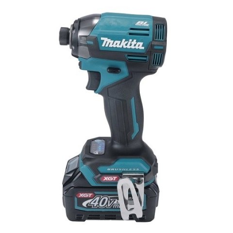 Akumulatorowa zakrętarka udarowa 1/4", 40V max XGT, Makita [TD002GD202] 2x2,5Ah, Li-Ion