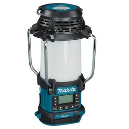 Akumulatorowy odbiornik radiowy z lampą 360' i latarką, 14,4V/18V, FM, Makita [DMR057] Li-Ion, LXT, Bluetooth, port USB