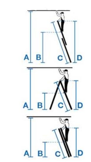 Aluminiowa drabina dwuelementowa 2x11 CORDA KRAUSE [030221]