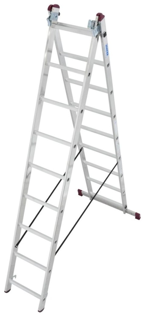 Aluminiowa drabina wielofunkcyjna 3x6 TR CORDA KRAUSE [033369] z funkcją ustawiania na schodach