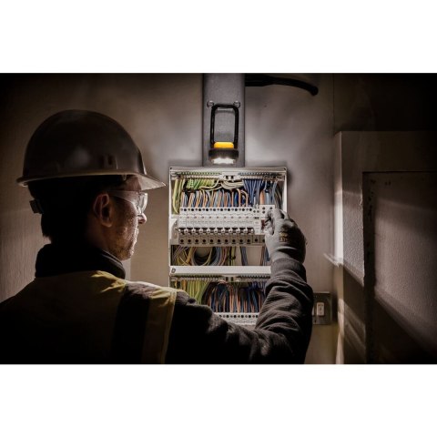 Lampa robocza LED, 1000 lumenów, z akumulatorem wewnętrznym, IP54, DeWalt [DCL182-XJ]