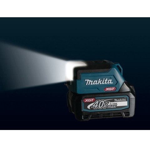 Latarka akumulatorowa 40V max XGT, Makita [ML011G] Li-Ion, port USB