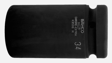 Nasadka udarowa wydłużona sześciokątna 1", rozmiar 27mm, Bahco [K9506M-27] profil Dynamic-Drive