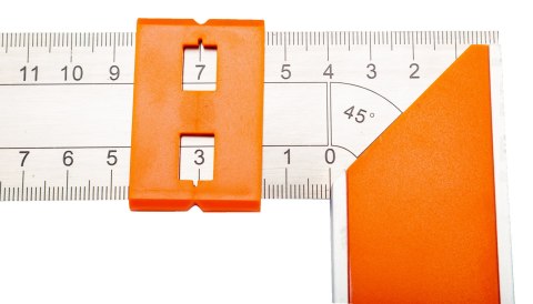 Przymiar kątowy ze stali nierdzewnej, skala metryczna do 400mm BAHCO [9048-400]