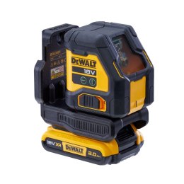 Samopoziomujący laser krzyżowy z wiązką zieloną, zasięg do 55m, DeWALT [DCLE34021D1-QW] walizka