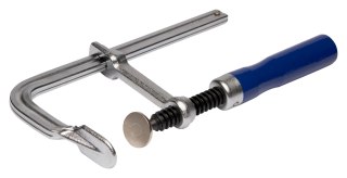 Ścisk ślusarski śrubowy 160mm x 80mm, Irimo [258-160-2]