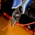 Szczypce boczne tnące dla elektroników 125mm, zakres cięcia 0,2 - 1,5mm, główka zwężana, Knipex [79 32 125]
