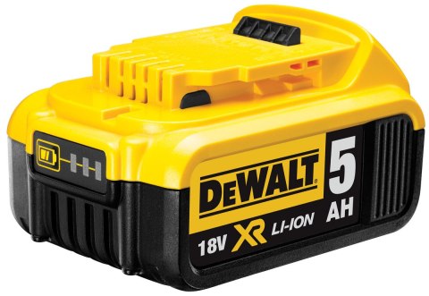 Zestaw 2 akumulatorów 18V Li-Ion 5,0Ah DeWALT [DCB184P2-XJ]
