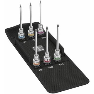 Zestaw 6 szt. kluczy nasadowych 1/2" z końcówką TORX, Zyklop 8767 C TORX HF 2, Wera [05004211001] 2go