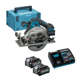 Akumulatorowa pilarka tarczowa 165mm, 40V max XGT Makita [HS012GD201] 2x2,5Ah, Li-Ion, AWS