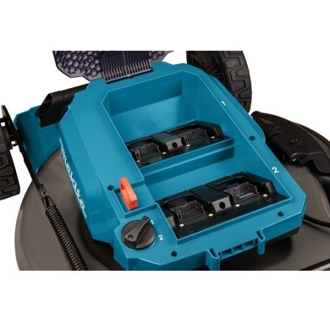Akumulatorowa samobieżna kosiarka do trawy 2x18V 53.4cm Makita [DLM532ZX2]