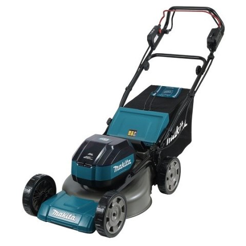 Akumulatorowa samobieżna kosiarka do trawy 48cm, 62l, 64V max, Makita [LM003JB101] 10,0Ah, Li-Ion