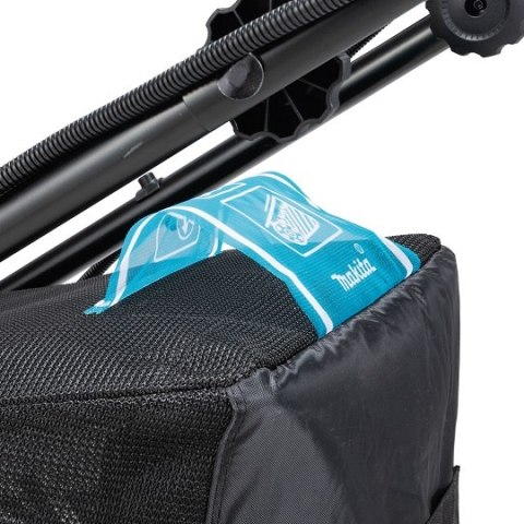 Akumulatorowa samobieżna kosiarka do trawy 48cm, 62l, 64V max, Makita [LM003JB101] 10,0Ah, Li-Ion