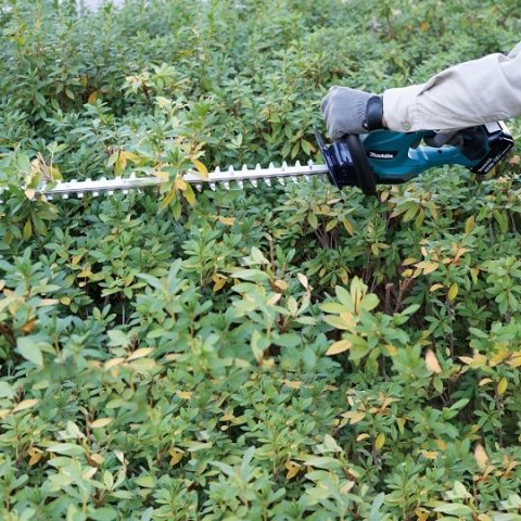 Akumulatorowe nożyce do żywopłotu 18V, 50cm, Makita [DUH507RT] 5,0Ah, Li-Ion, LXT + Gratis rękawice i olej