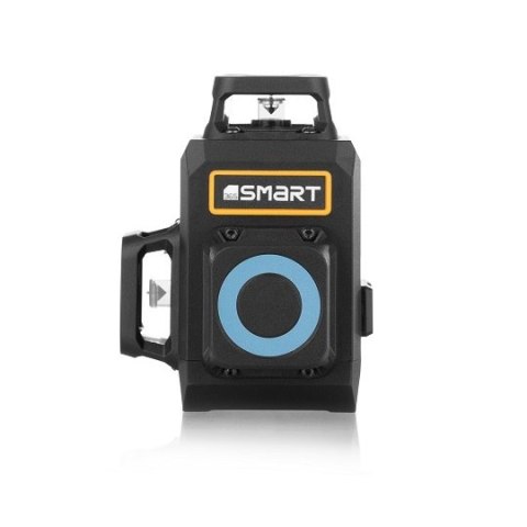 Akumulatorowy samopoziomujący laser 3-wiązkowy 360° z wiązką zieloną do 30m, SMART [SM-06-03030GM] 4,0Ah/3,7V, Li-Ion