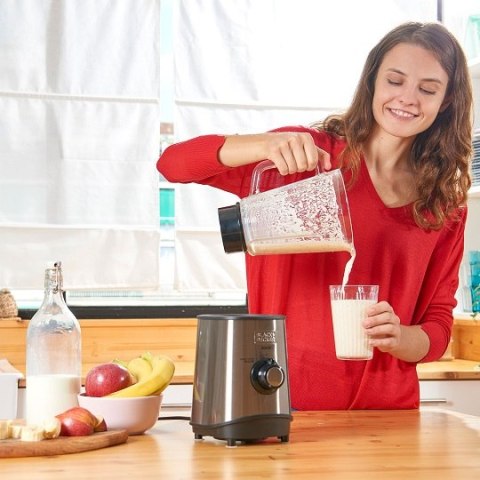 Blender kielichowy 800W, ES9120020B, Black+Decker [BXJB800E]
