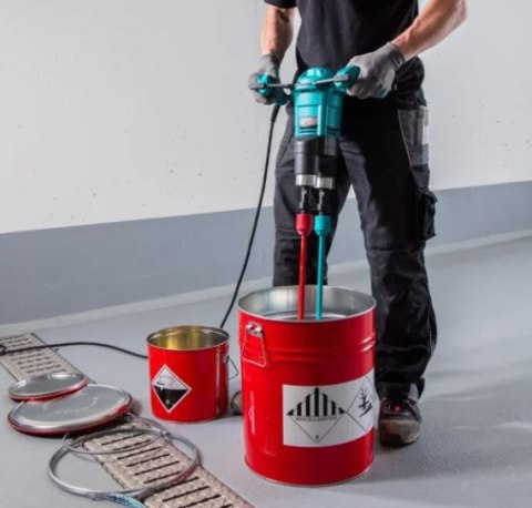 Kompaktowa mieszarka 1 biegowa z dwoma mieszadłami 1200W, model Xo33 R duo, Collomix [25154] + zestaw mieszadeł MKD