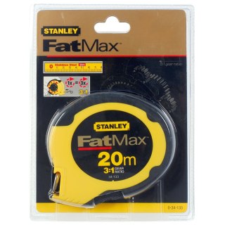Miara ze stali nierdzewnej, zwijana 20m, FATMAX Stanley [0-34-133]