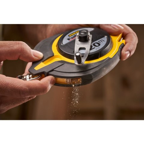 Miara ze stali nierdzewnej, zwijana, obudowa zamknięta, 20m, FATMAX Stanley [0-34-133]