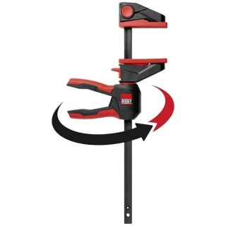 Ścisk uniwersalny jednoręczny szybkomocujący z uchwytem obrotowym 600x80mm, 195-765mm, 1400N, Bessey [EZ360-60]