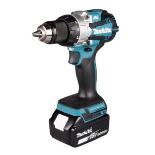 Wiertarko-wkrętarka akumulatorowa, 2x5.0ah, 18V, Makita [DDF489RTJ]