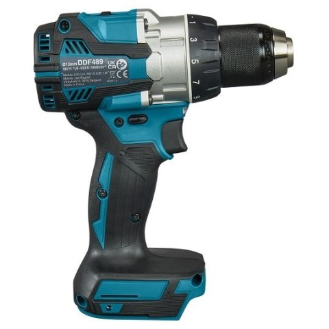 Wiertarko-wkrętarka akumulatorowa 18V, Makita [DDF489Z] Li-Ion, LXT