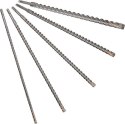 Zestaw 5 szt. wierteł do betonu zbrojonego SDS+, FORCE X, Alpen [0087500005100]