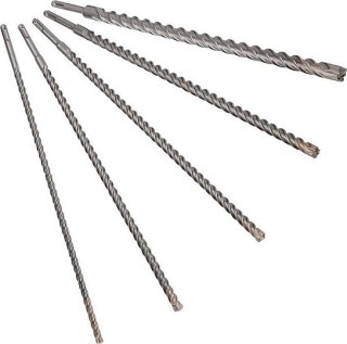 Zestaw 5 szt. wierteł do betonu zbrojonego SDS+, FORCE X, Alpen [0087500005100]