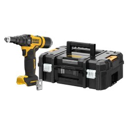 Akumulatorowa, bezszczotkowa nitownica do nitów zrywalnych 2,4-4,8mm, serii XR, 18V Li-Ion, DeWalt [DCF403NT-XJ] walizka