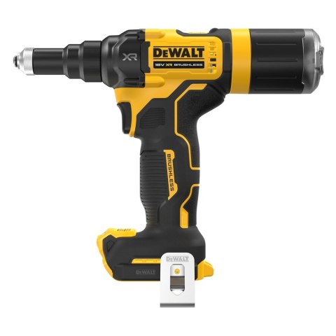 Akumulatorowa bezszczotkowa nitownica 2.4-4.8mm 18V XR DEWALT [DCF403NT-XJ]