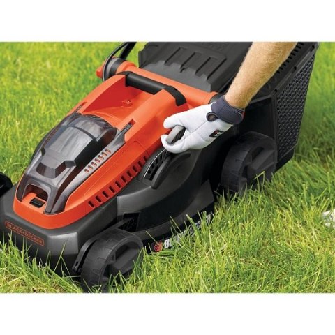 Akumulatorowa kosiarka do trawy 38cm, 36V Black+Decker [CLM3825L2-QW] 2x2,5Ah, Li-Ion