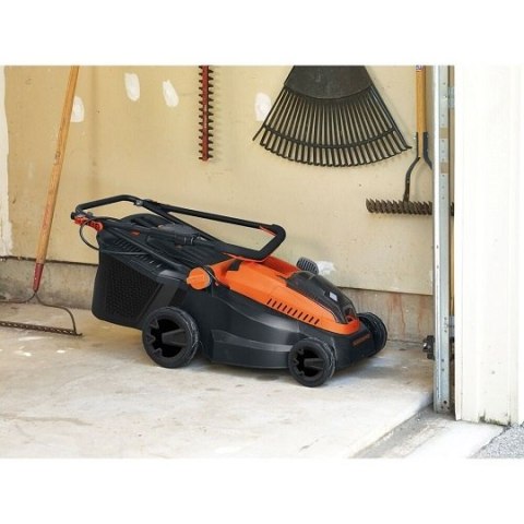 Akumulatorowa kosiarka do trawy 38cm, 36V Black+Decker [CLM3825L2-QW] 2x2,5Ah, Li-Ion