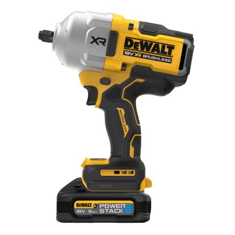 Akumulatorowy klucz udarowy 1/2", 1626Nm 18V Li-lon 2x5,0Ah POWERSTACK DeWalt [DCF961H2T-QW]