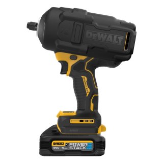 Akumulatorowy klucz udarowy 1/2", 1626Nm z gumową osłoną 18V Li-lon 2x5,0Ah POWERSTACK DeWalt [DCF961H2G-QW]