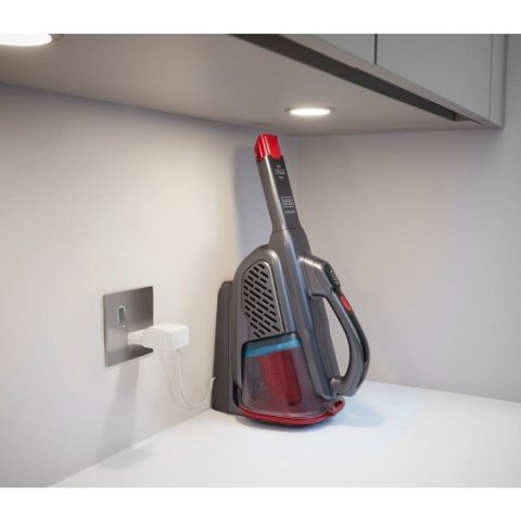 Akumulatorowy odkurzacz Dustbuster ze stacją ładującą 12V, Black+Decker [BHHV315B-QW] Li-Ion