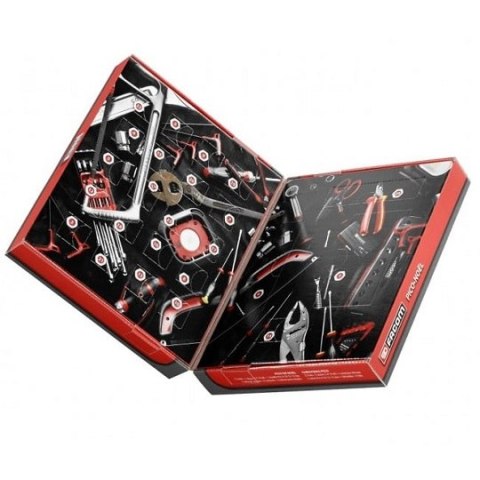 Kalendarz adwentowy 2023 z zestawem narzędzi 1/4", FACOM [R1PICO.XMAS]