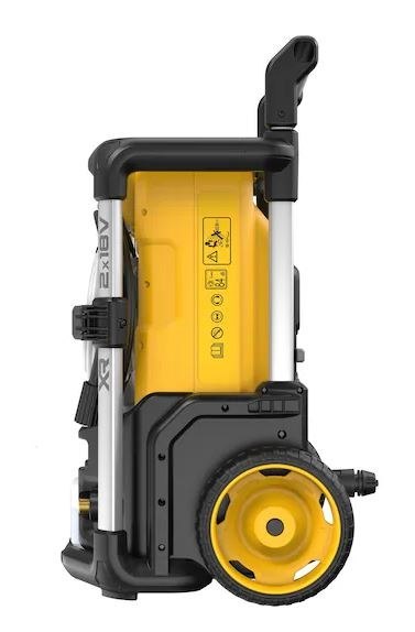 Myjka ciśnieniowa akumulatorowa 2x18V DeWalt [DCMPW1600N-XJ] 70/85/110bar