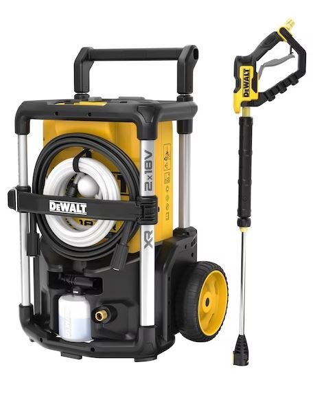 Myjka ciśnieniowa akumulatorowa 2x18V DeWalt [DCMPW1600N-XJ] 70/85/110bar