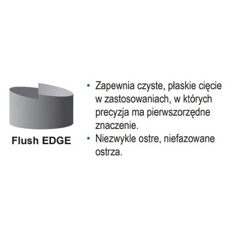 Obcinak boczny stożkowy precyzyjny 134mm, Flush EDGE Accu Shear, LINDSTRÖM [6152]