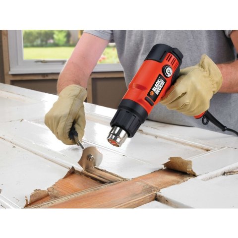 Opalarka dwu zakresowa z bezstopniową regulacją temperatury 2000W Black+Decker [KX2200K-QS]