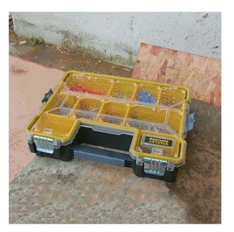 Organizer głęboki z przeźroczystą pokrywą, serii FATMAX, Stanley [1-97-518]