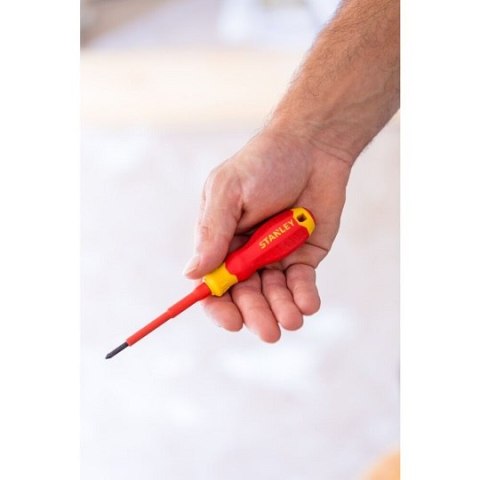 Zestaw 10szt. wkrętaków izolowanych z próbnikiem napięcia, Stanley [STHT60032-0]